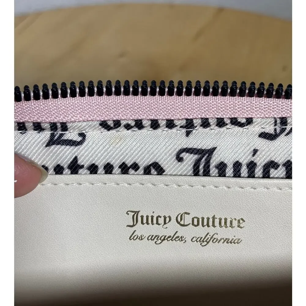 Juicy Couture Pale Pink Zip Around Wallet